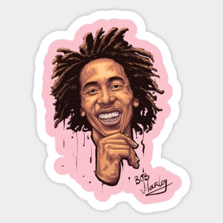 BOB MARLEY Sticker